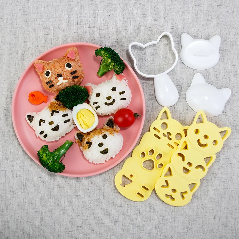 Japanese Electronics Gadgets - 1Set Silicone Rice Ball Mould Cute