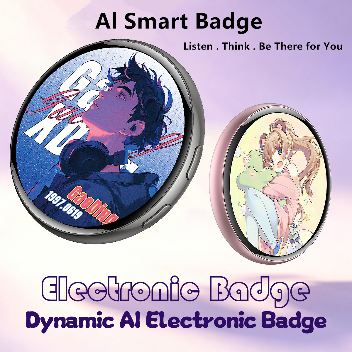 Japanese Electronics Gadgets - HD Screen Al Badge Personal Assistant