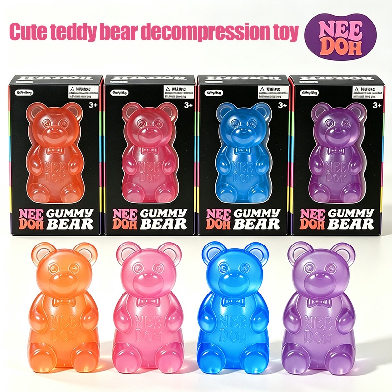 Electronics Latest Gadgets - Needoh Cute Transparent Jelly Gummy Bear