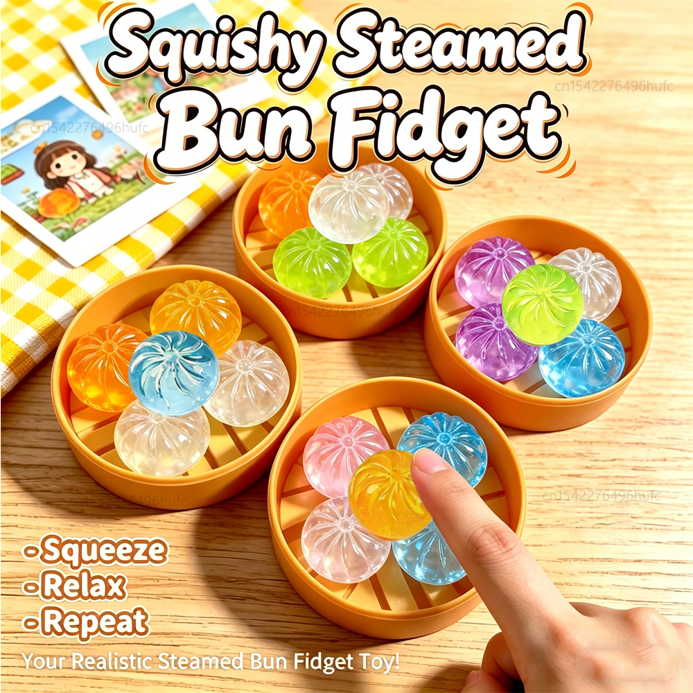 Electronics Latest Gadgets - 5Pcs Mini Dumplings with Steamer Bun