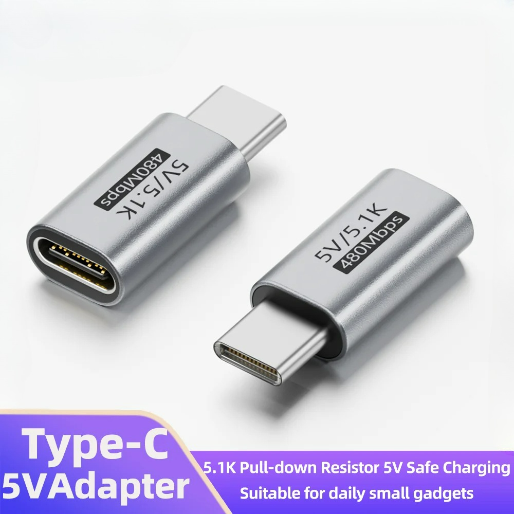 Electronics And Gadgets C - USB-C 5.1K Resistor Charging Adapter Safe