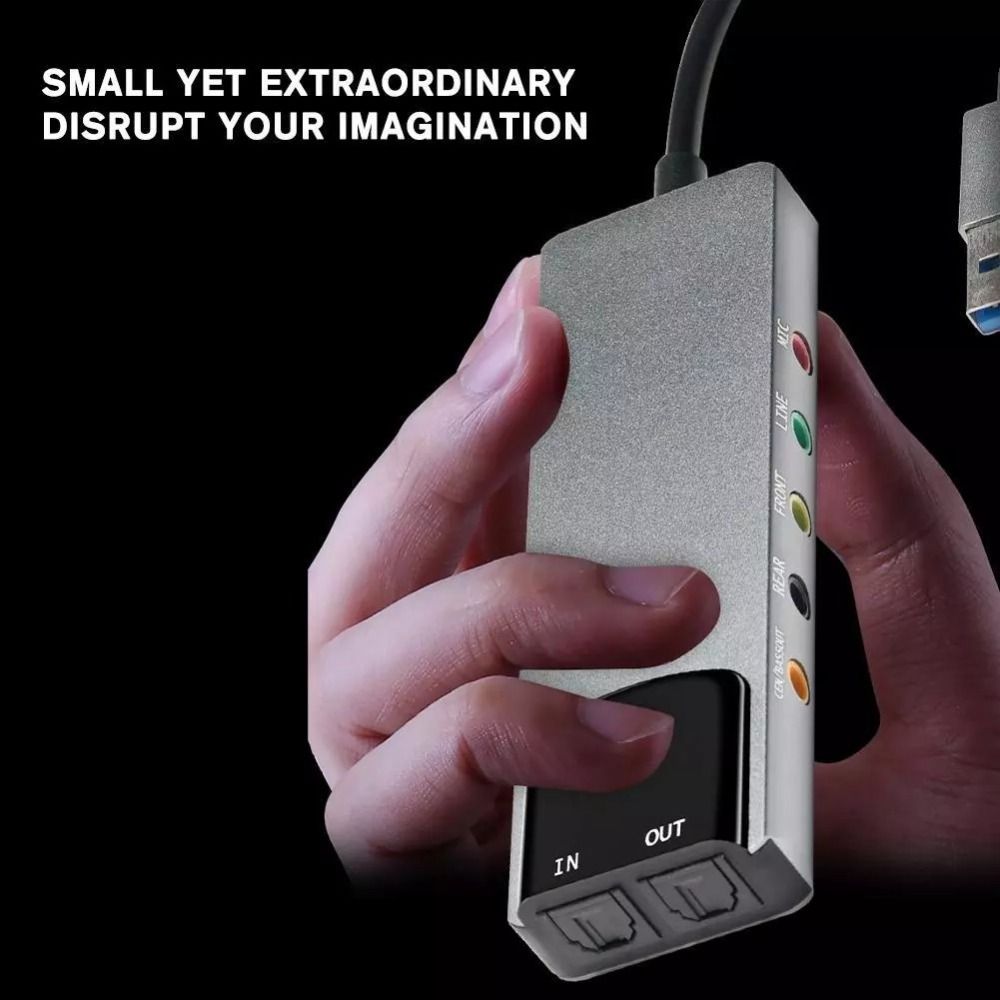 New USB Sound Card 7.1 5.1 Cha - Usb Sound Card External review and price