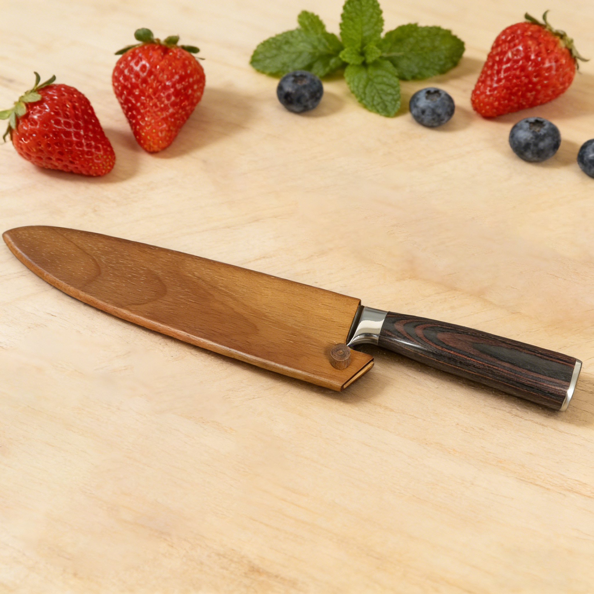 Wooden Knife Sheath Multi-func - Japanese Electronics Gadgets review and price