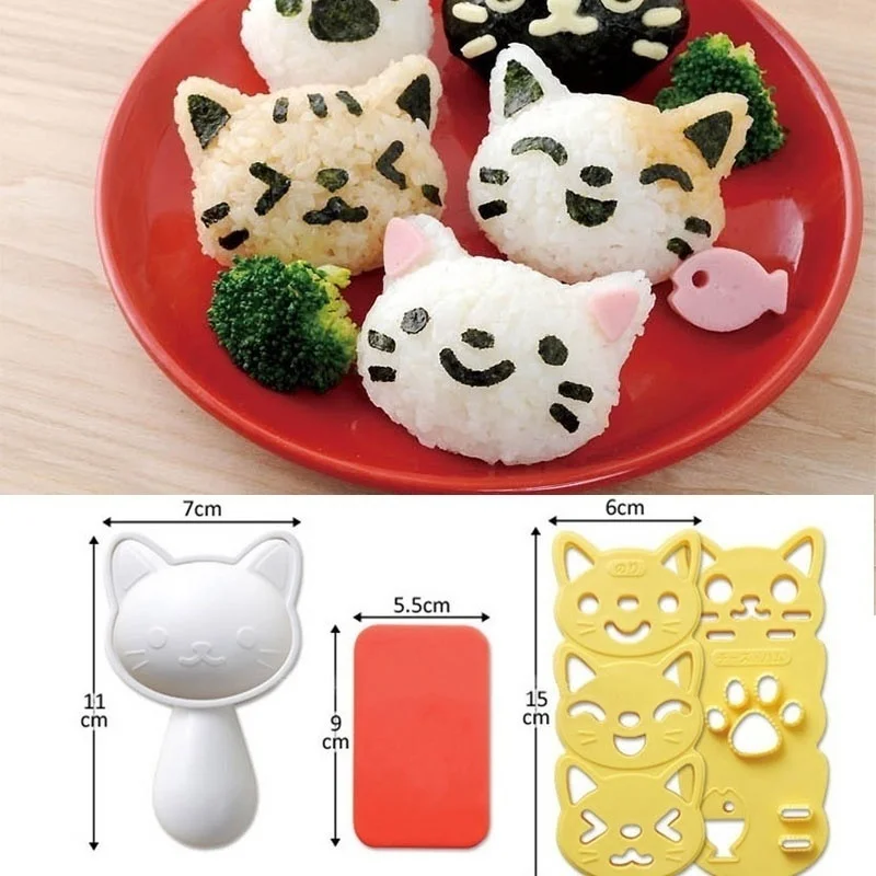 1Set Silicone Rice Ball Mould  - Japanese Electronics Gadgets review and price
