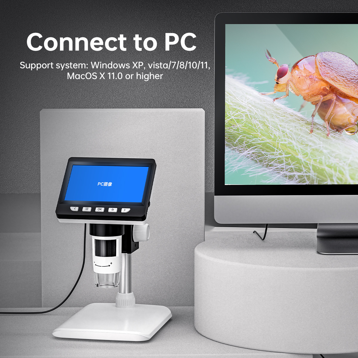 4.3-Inch Portable Electronic D - Usb Microscope Digital review and price