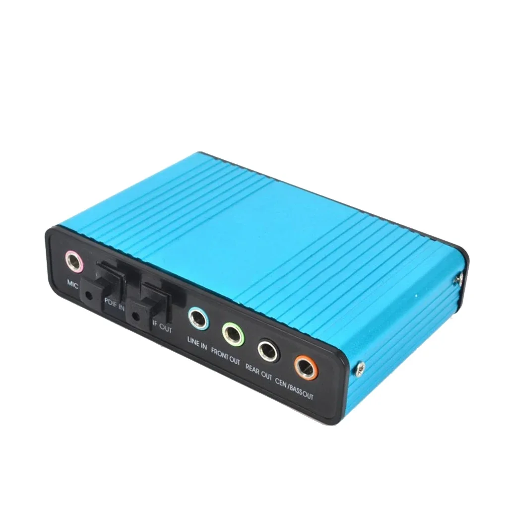 USB 2.0 Sound Card 6 Channel 5 - Usb Sound Card External review and price