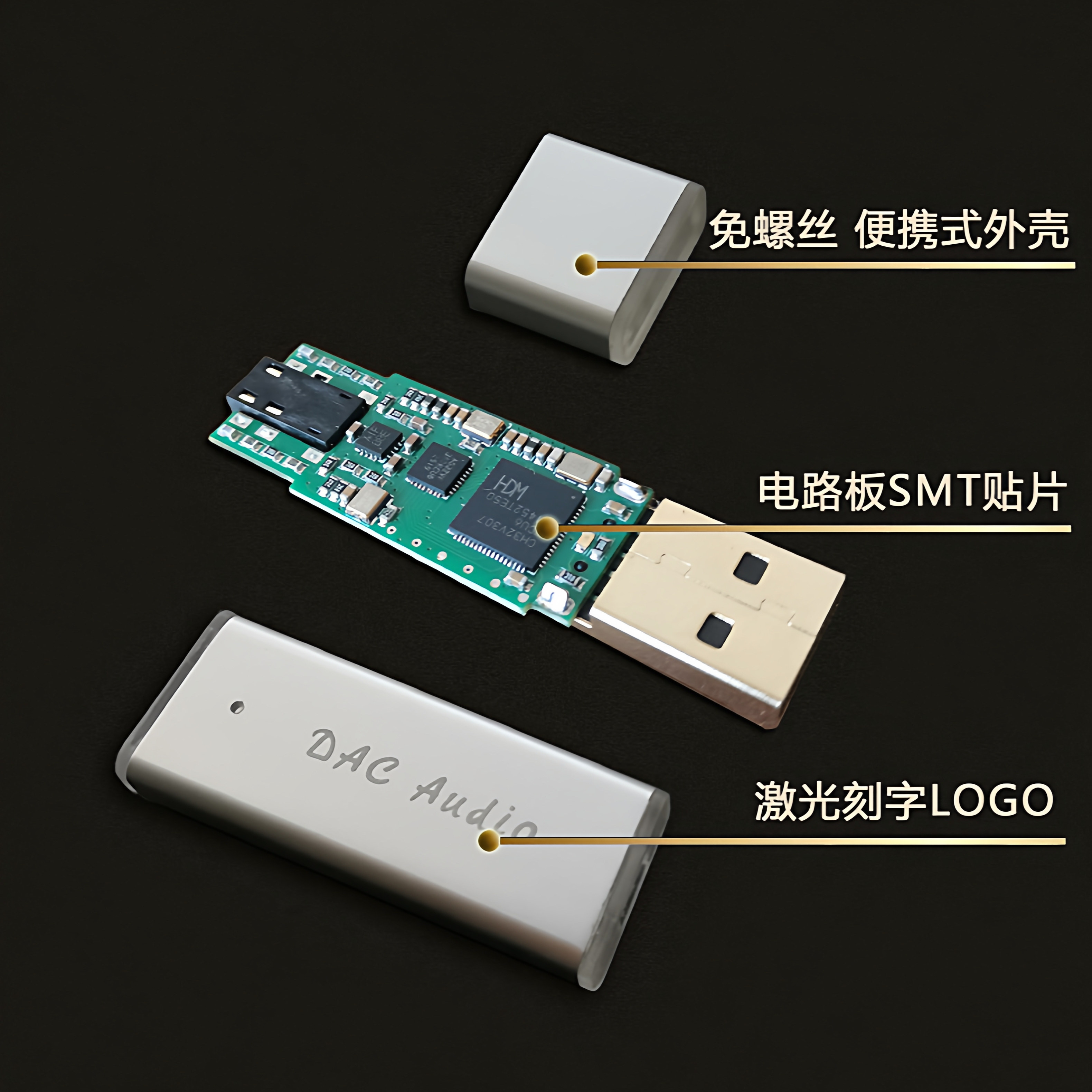 USB Mini Portable DAC Decoder  - Usb Sound Card External review and price