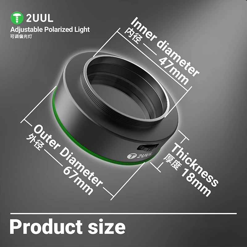 2UUL Adjustable Polarized Ligh - Usb Microscope Digital review and price