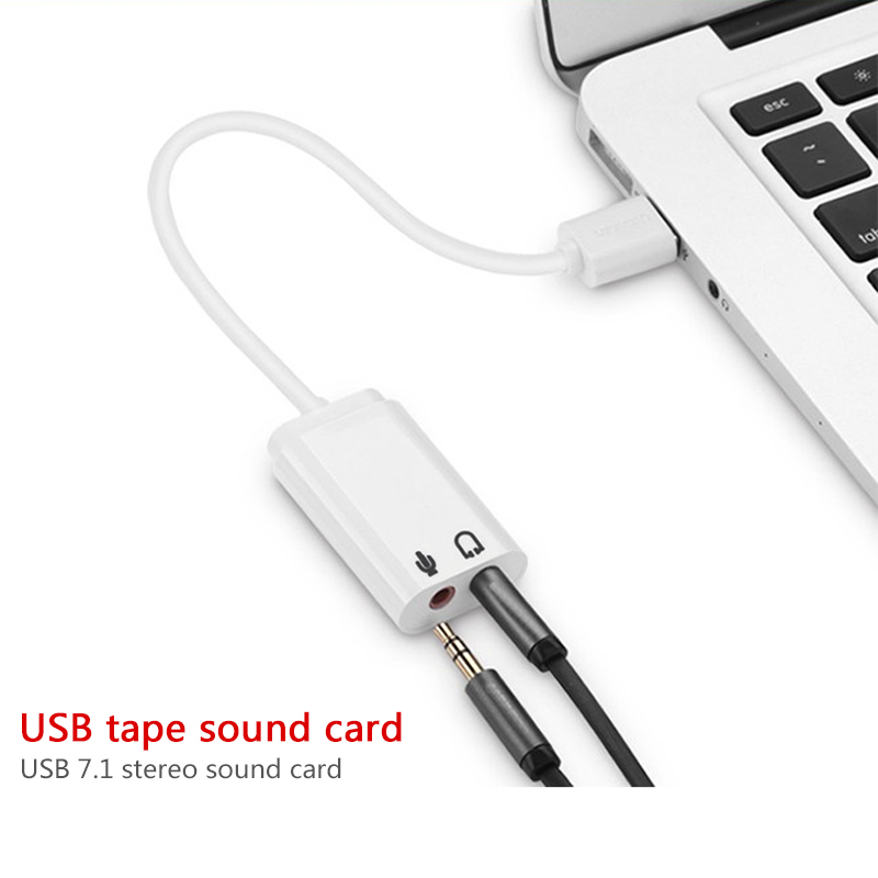 3D White 2.0 Virtual 7.1 Chann - Usb Sound Card External review and price