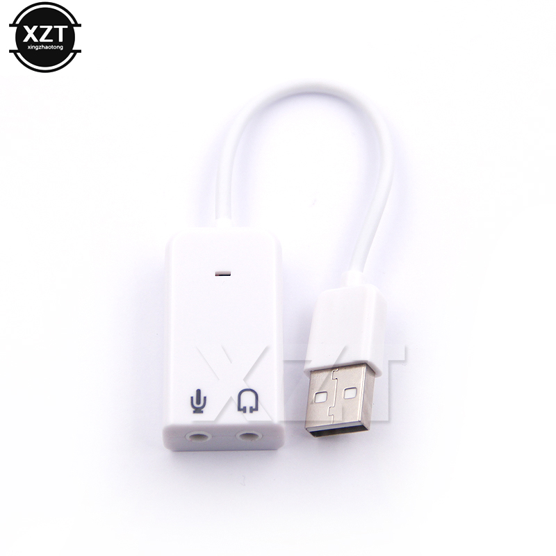 3D White 2.0 Virtual 7.1 Chann - Usb Sound Card External review and price