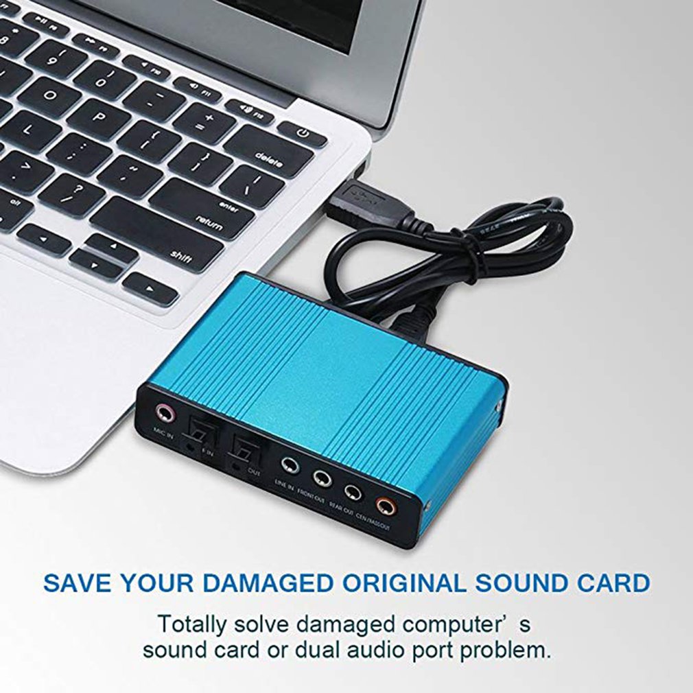 USB Sound Card 6 Channel 5.1 O - Usb Sound Card External review and price