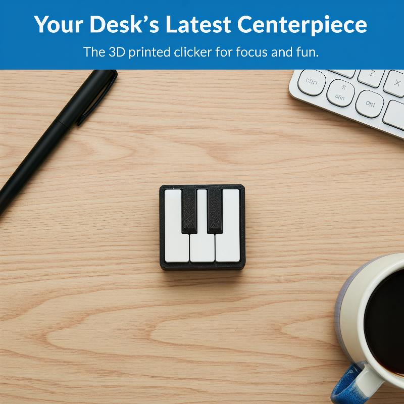 Mini Piano Keyboard Fidget Cli - Electronics Latest Gadgets review and price